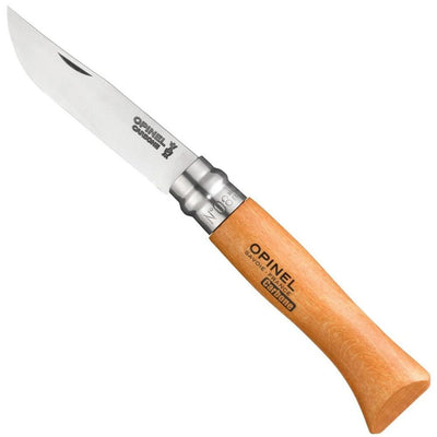 Opinel | No.08VRN Carbon Steel Folding Knife 'Natural'