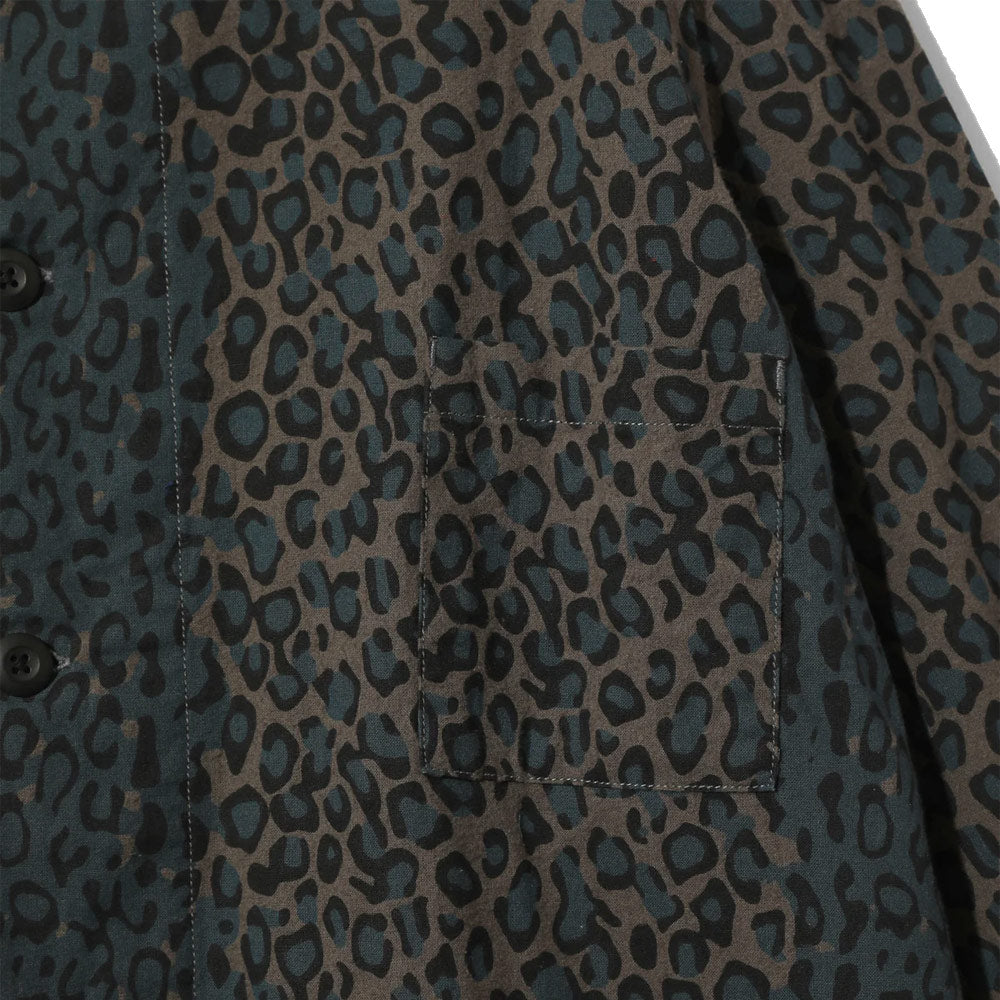Hunting Shirt - Flannel Cloth / Printed 'Leopard'