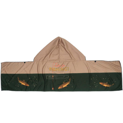 POST GENERAL | Quick Dry Hoodie Towel 'Fishing'