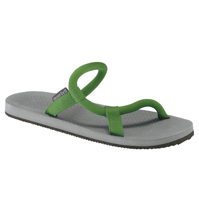 Sock-On Sandals 'Gray / Leaf Green'