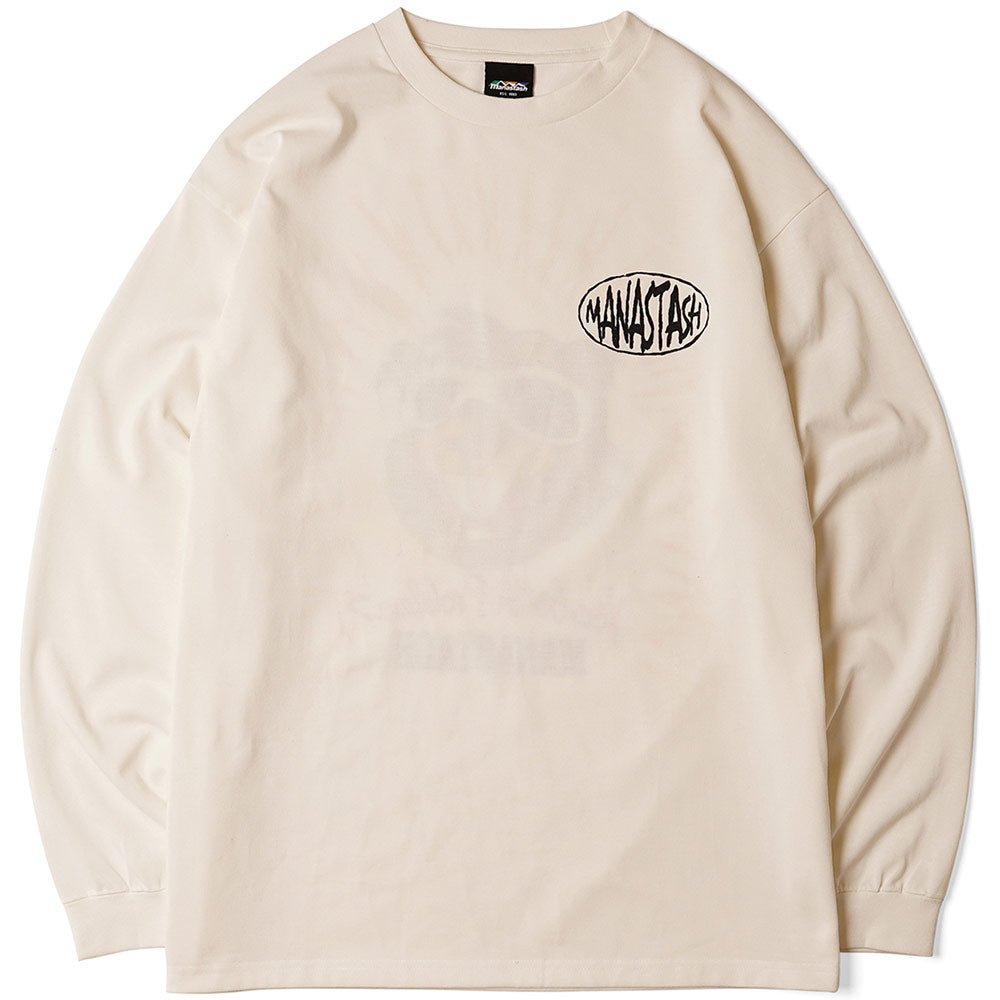 RE:POLY L/S T-Shirt Beaver 'White'