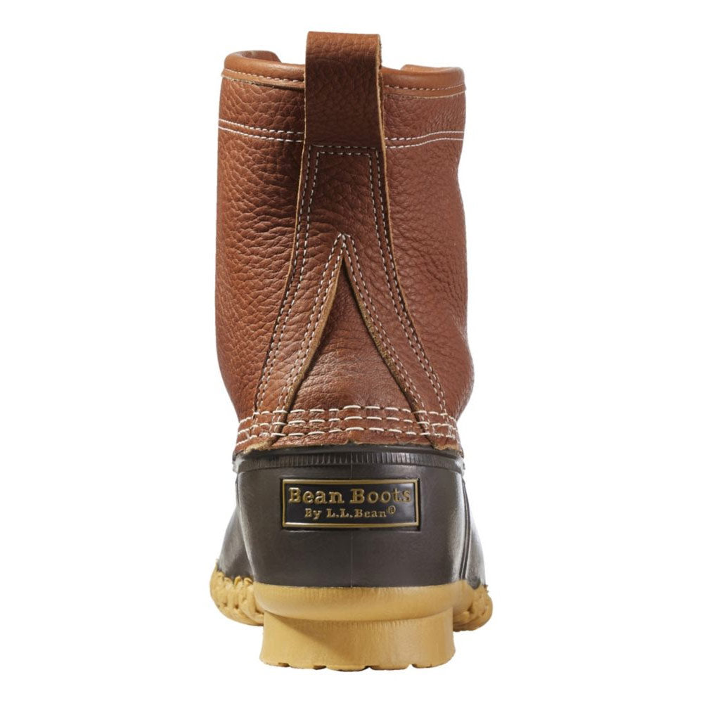 L.L.Bean | Men's Bean Boots, 8" Shearling-Lined Insulated 'Tan / Bean Boot Brown / Gum'