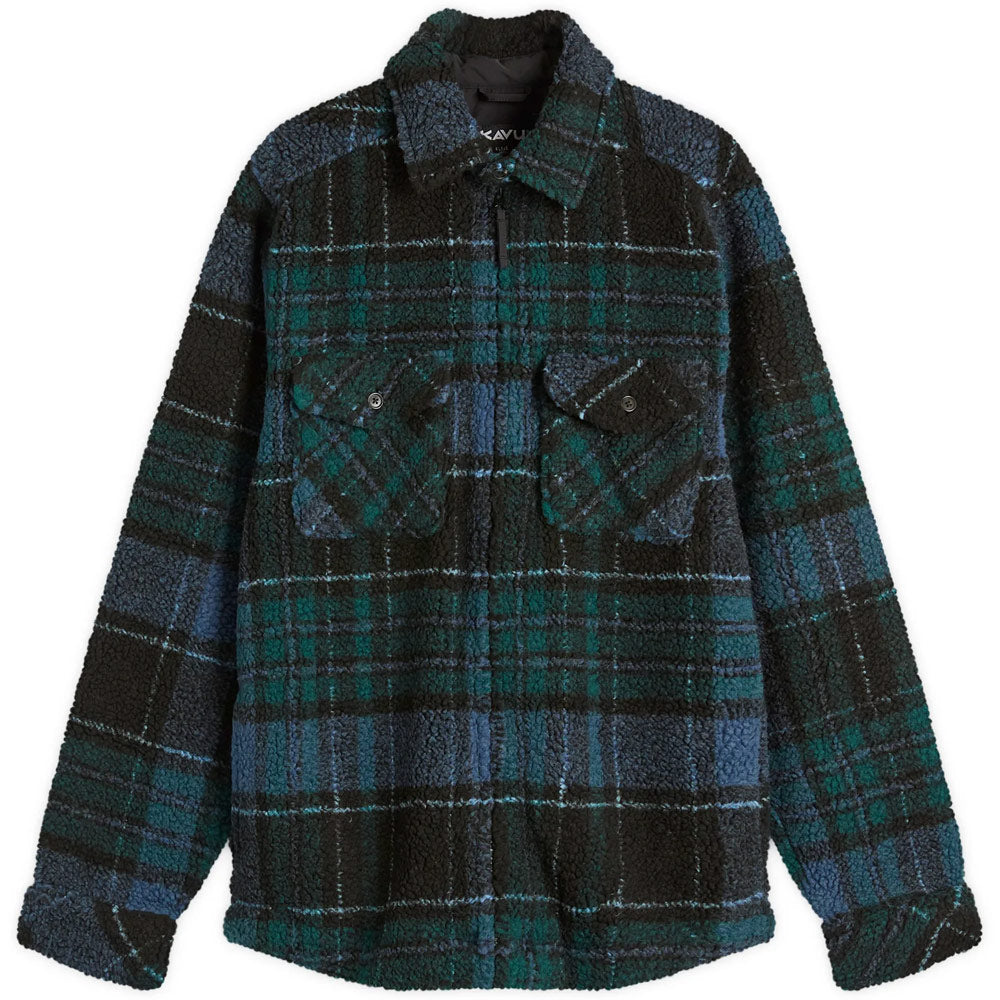 KAVU | Mccord Creek Full Zip Shacket 'Cypress Night'