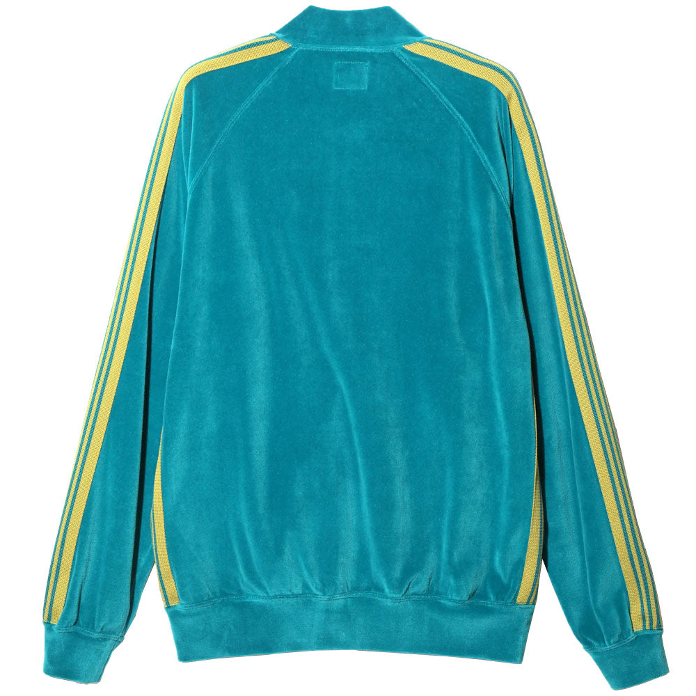 RC Track Jacket - C/Pe Velour 'Turquoise'