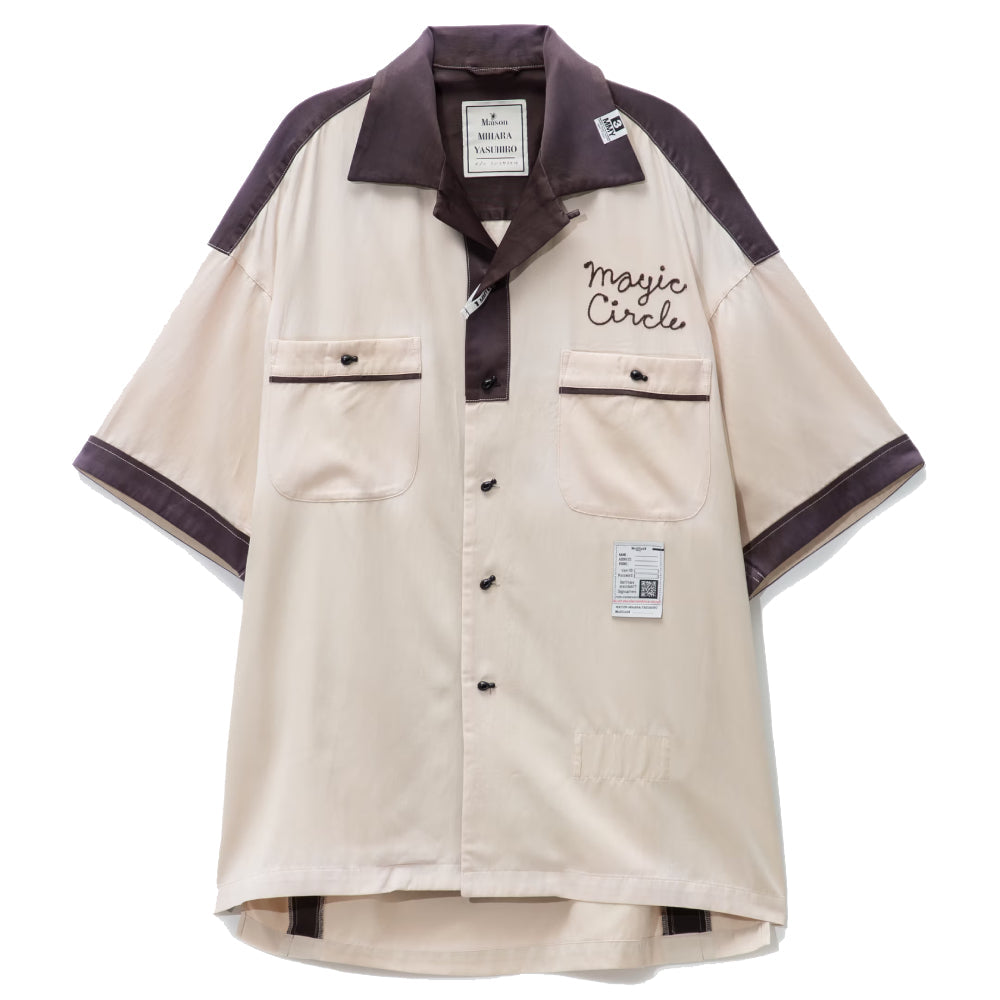Maison MIHARA YASUHIRO | Bowling Short Sleeve Shirt 'White'