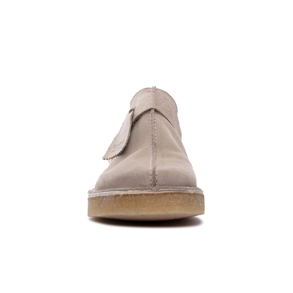 Clarks | Trek Mule Slippers 'Sand Warm Lined Suede'