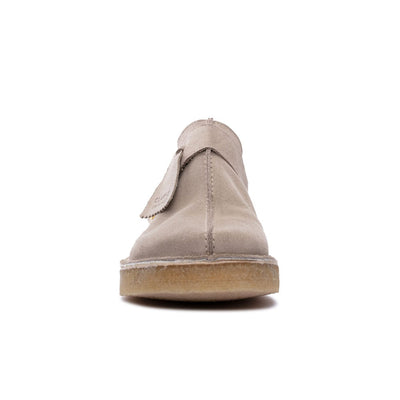 Clarks | Trek Mule Slippers 'Sand Warm Lined Suede'