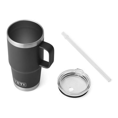 Ambler® 25 Oz Straw Mug With Straw Lid 'Black'