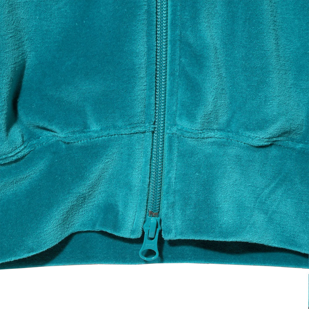 RC Track Jacket - C/Pe Velour 'Turquoise'