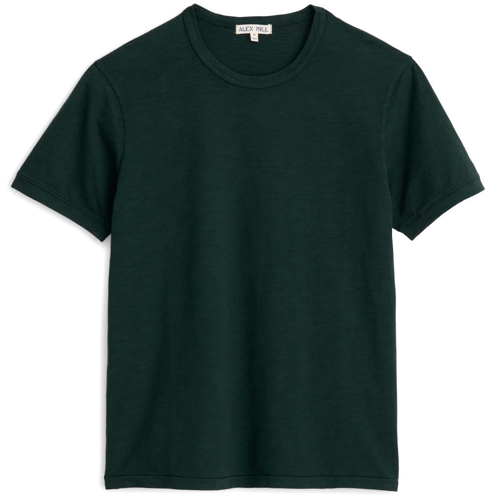 Standard T-Shirt In Slub Cotton Short Sleeve 'Dark Spruce'