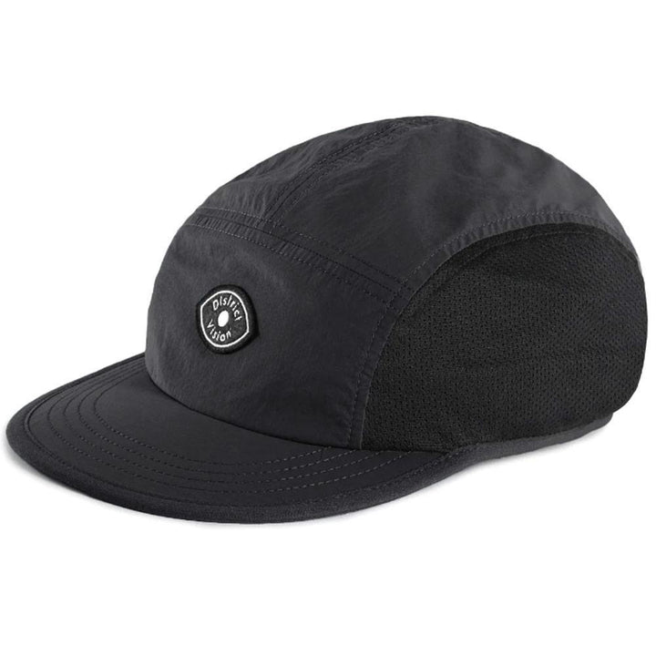 District Vision | Performance Paneled Mesh Hat 'Black