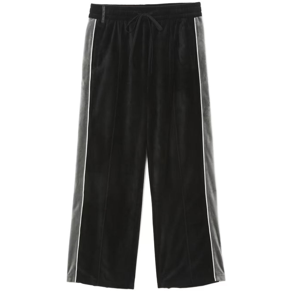 Velvet Track Pants 'Black'