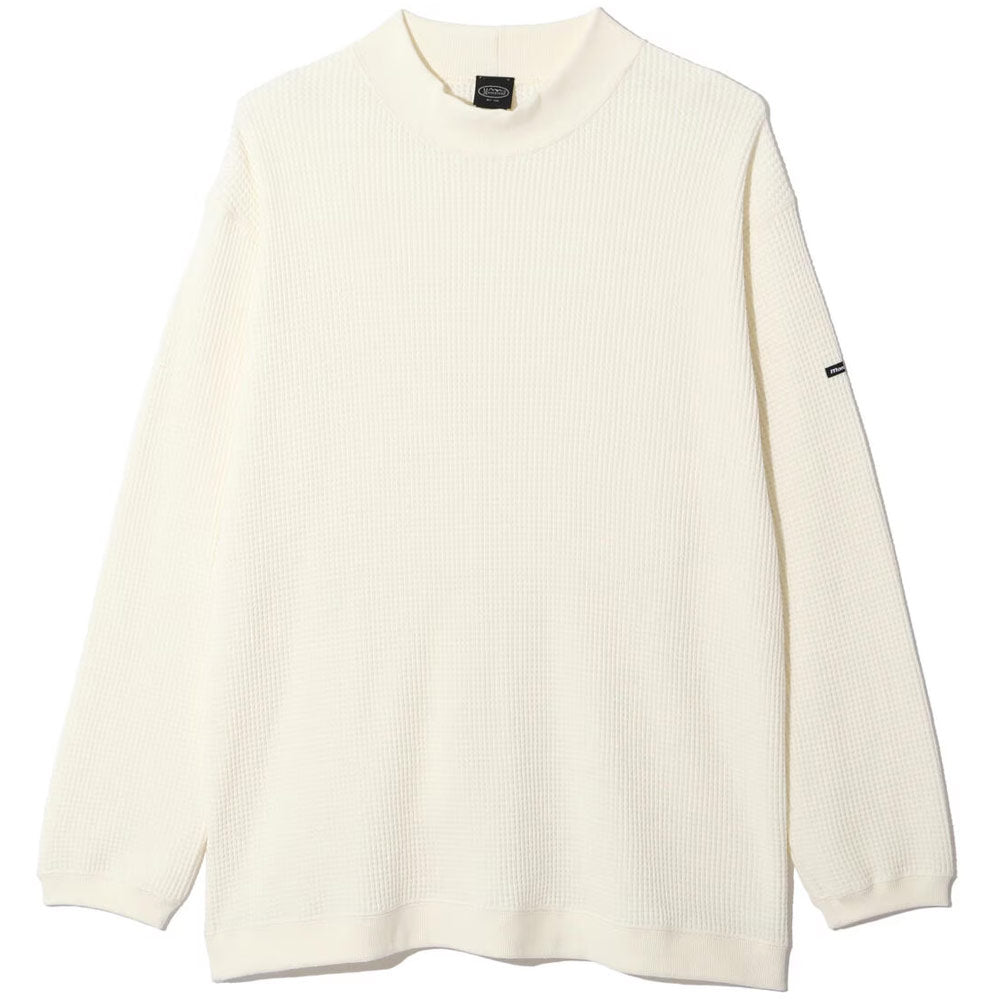 Heavy Snug Thermal Mock Neck 'White'