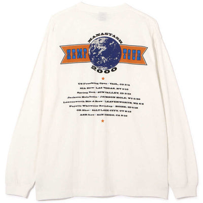 Hemp Long Sleeve Tee Hemp Tour 2000 'White'