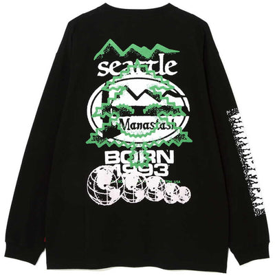 Manastash Re:Ctn L/S Tee Tree 'Black'