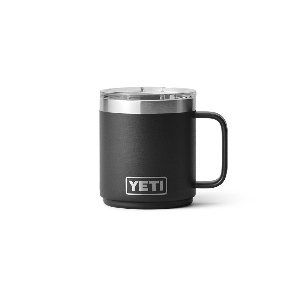 Rambler® 10 Oz Stackable Mug With Magslider™ Lid 'Black'