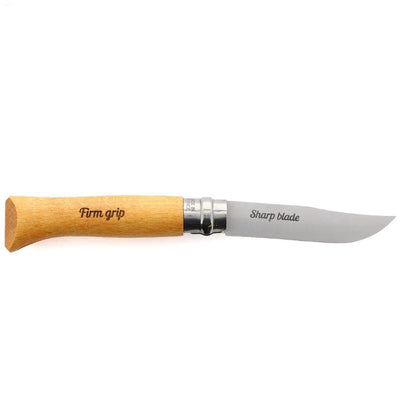 Opinel | No.08VRN Carbon Steel Folding Knife 'Natural'