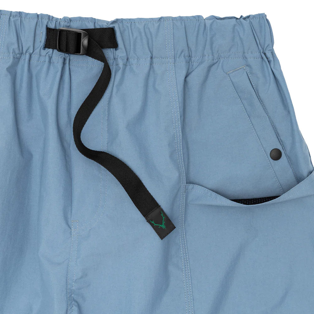 Belted C.S. Short - Nylon Taffeta 'Sax Blue'