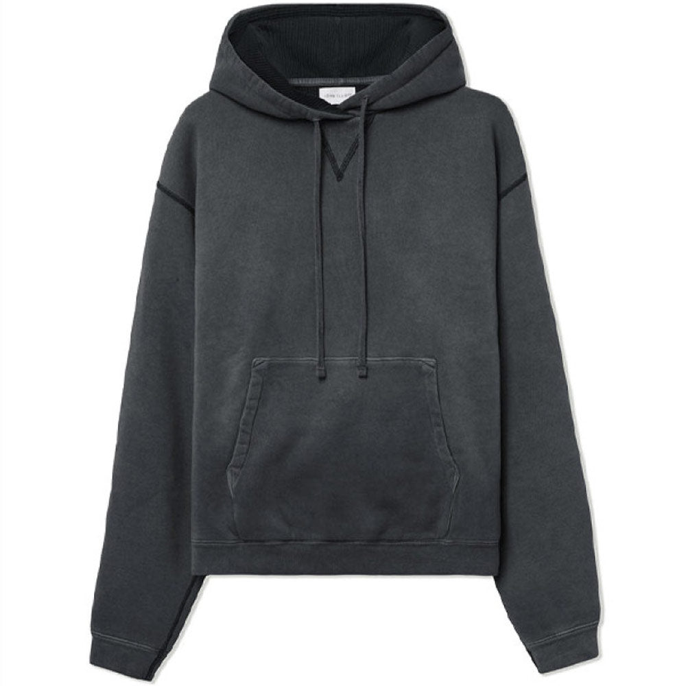 Thermal Lined Hoodie 'Washed Black'