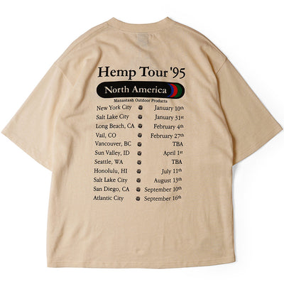 Hemp T-Shirt Tour 'Natural'