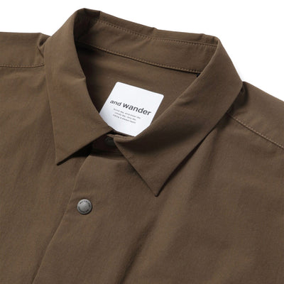 Light W Cloth Shirt 'Brown'