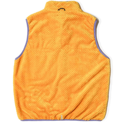 Poppy Thermal Fleece Vest 'Mango'
