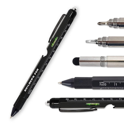 Lucky Jack | Builder's Pen, 9-In-1 Multi-Tool