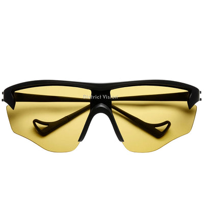 District Vision | Junya Racer Sunglasses 'Black/D+ Sports Yellow'
