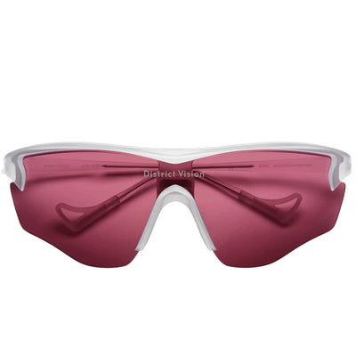 District Vision | Junya Racer Flint Sunglasses 'Clear/D+ Black Rose'