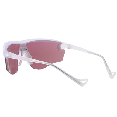 District Vision | Junya Racer Flint Sunglasses 'Clear/D+ Black Rose'