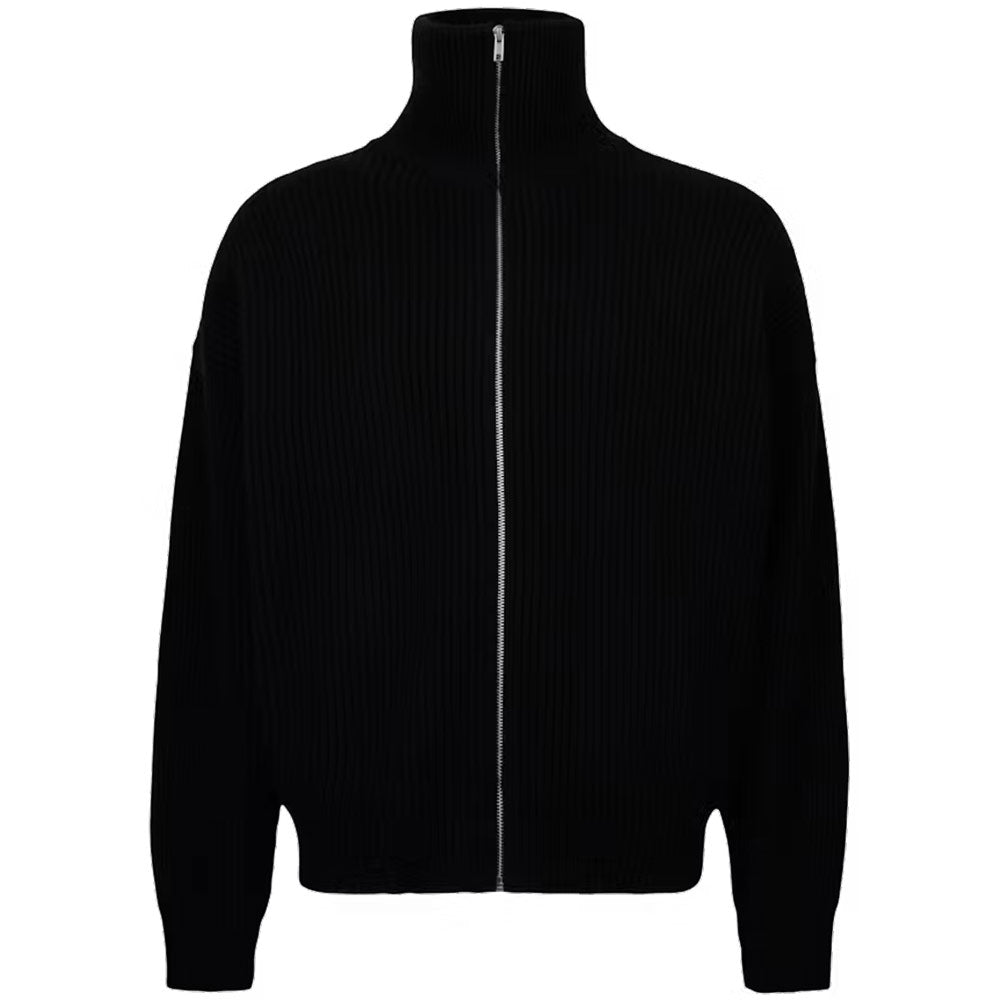 Vonarstraeti Zipped Sweater 'Black'