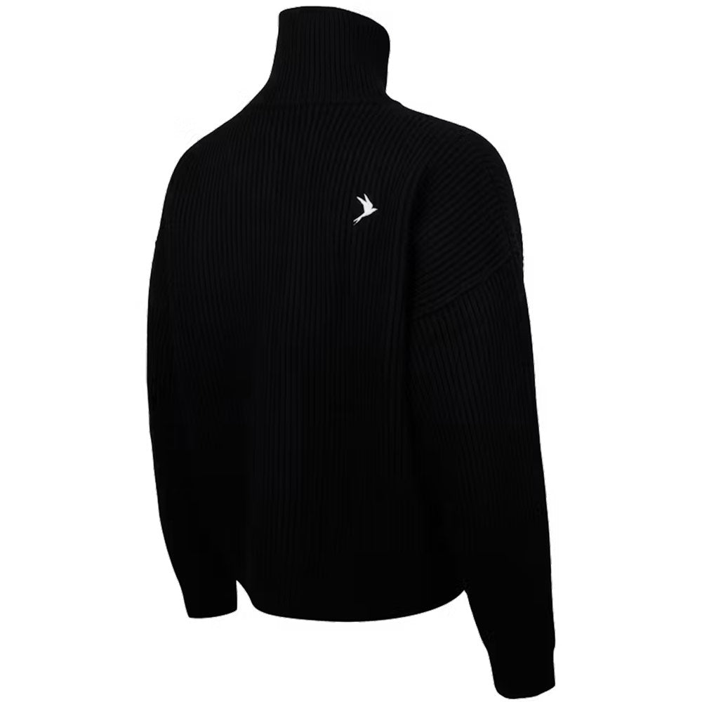 Vonarstraeti Zipped Sweater 'Black'