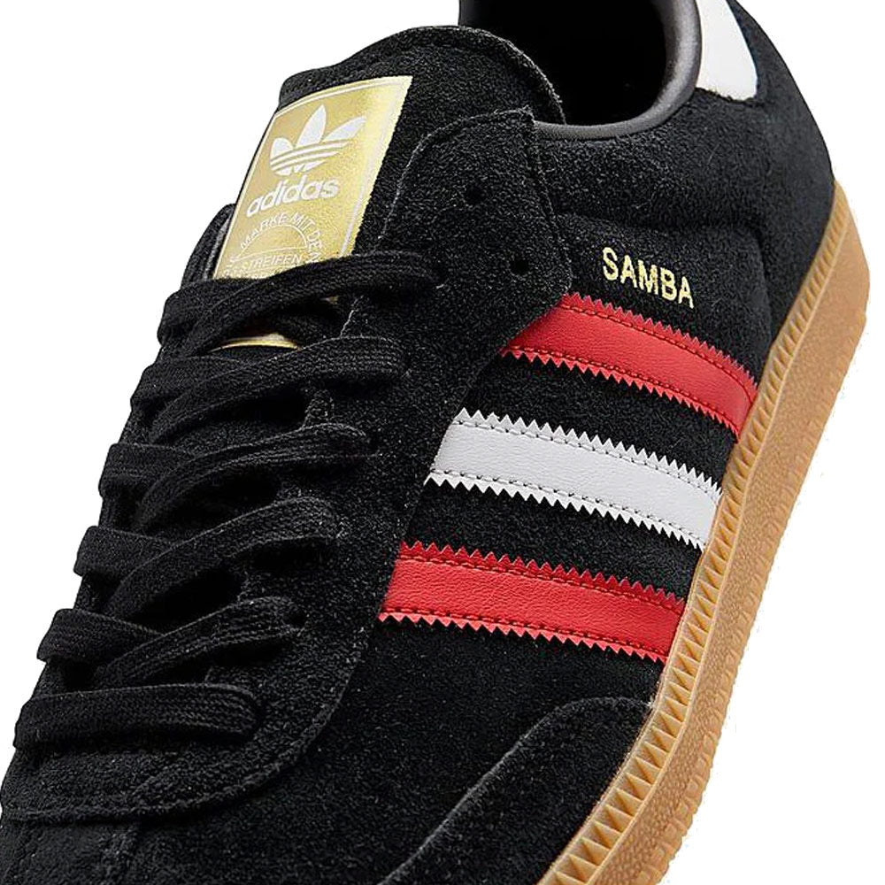 Samba OG Sneaker 'Core Black / Better Scarlet / Gum'