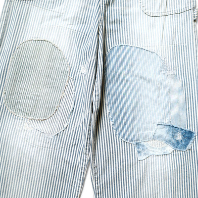 Kapital | 10Oz Hickoree Stripe Painter Port Baggy Pants ( (Champetre Remake) 'Hickoree'