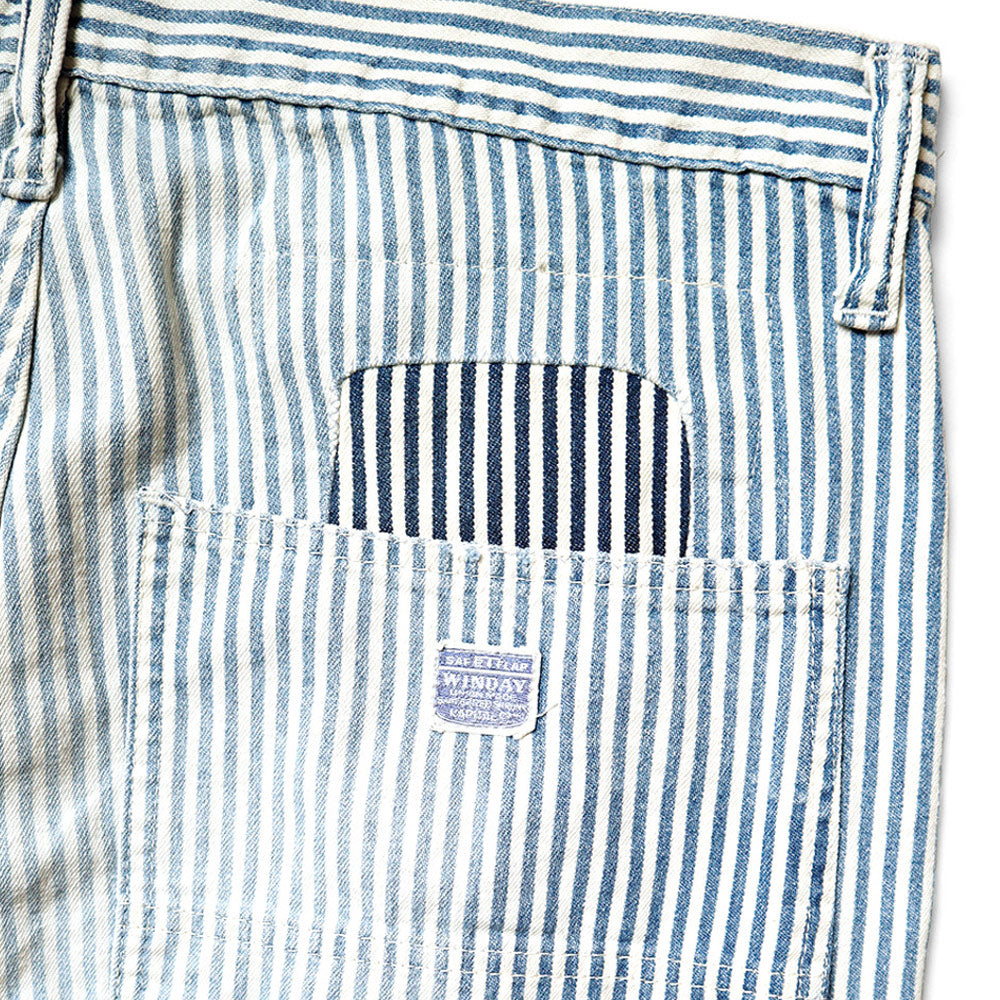 Kapital | 10Oz Hickoree Stripe Painter Port Baggy Pants ( (Champetre Remake) 'Hickoree'