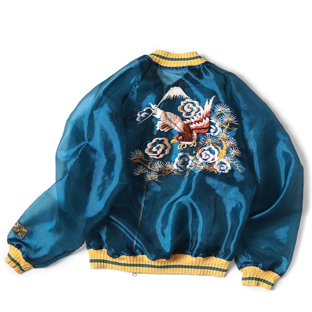 ジャケット・アウター KAPITAL Sheer Pearl Souvenir Jacket Kapital | Sheer Pearl Souvenir Jacket (Eagle) 'Dark-Blue