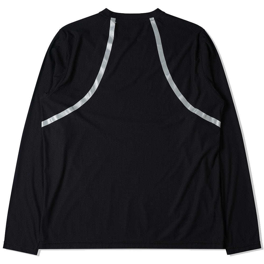 Purple Mountain Observatory | Taped Performance LS Tee 'Black'