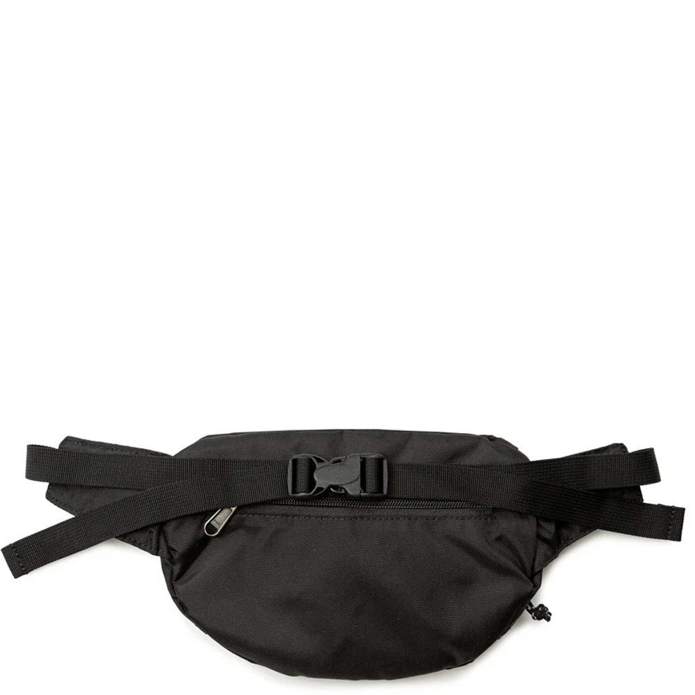 Washed Nylon Waist Bag 'Black'