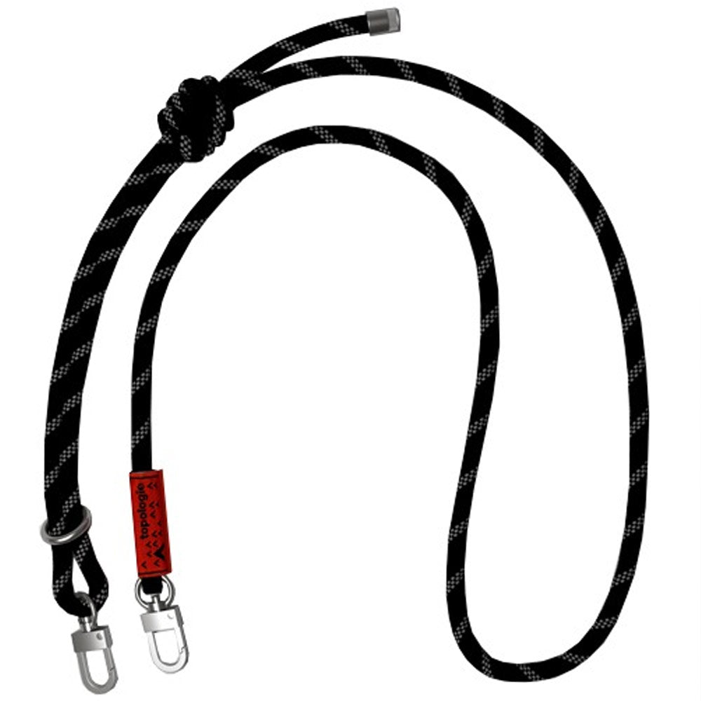 8.0mm Rope Strap 'Black Reflective'