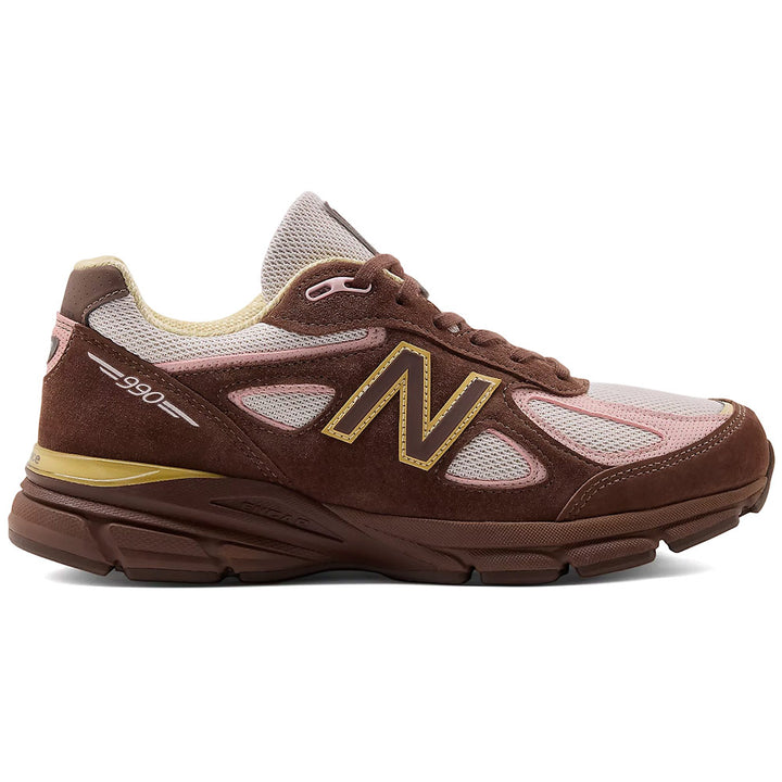 New Balance Made in USA 990v4 - Pumpernickel / Pink Chalk