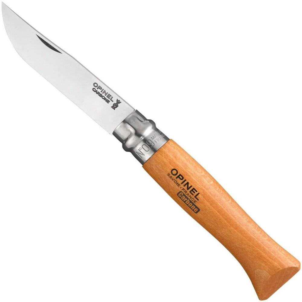 Opinel | No.09VRN) Carbon Steel Folding Knife 'Natural'