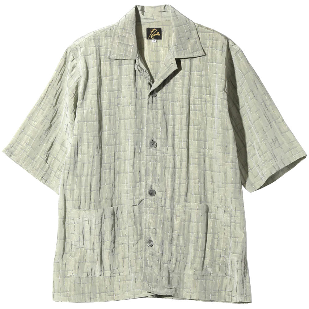 Cabana Shirt - R/N Bright Cloth Cross Short Sleeve 'Blue Grey'