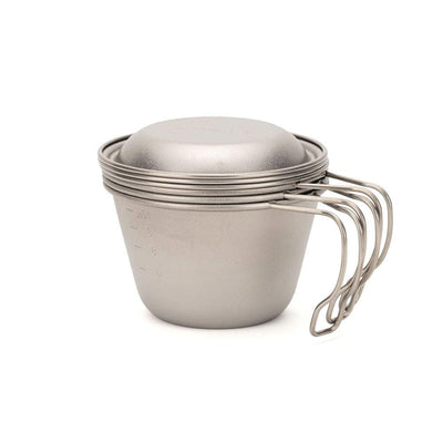 Snow Peak | Deep Titanium Backpacker'S Cup With Lid