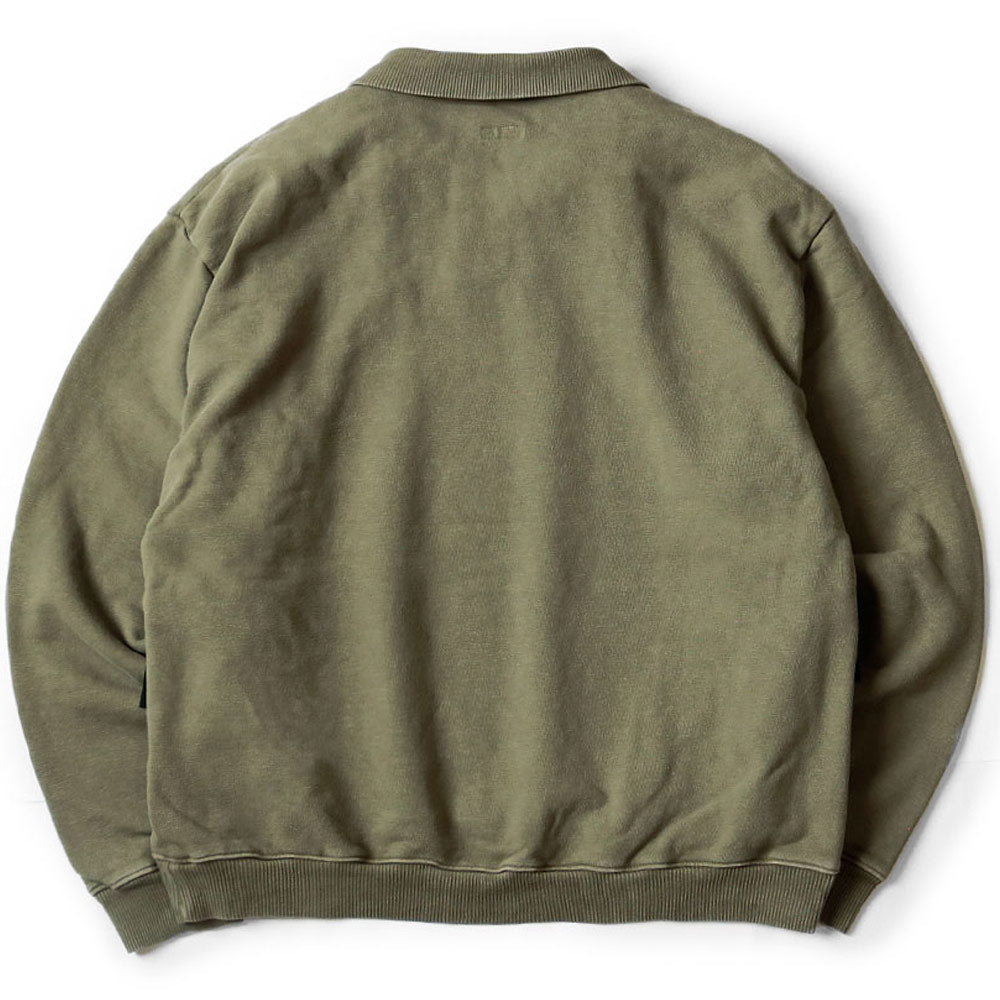 SWT Knit Nickle"4" Half Zip Sweatshirt 'Khaki'