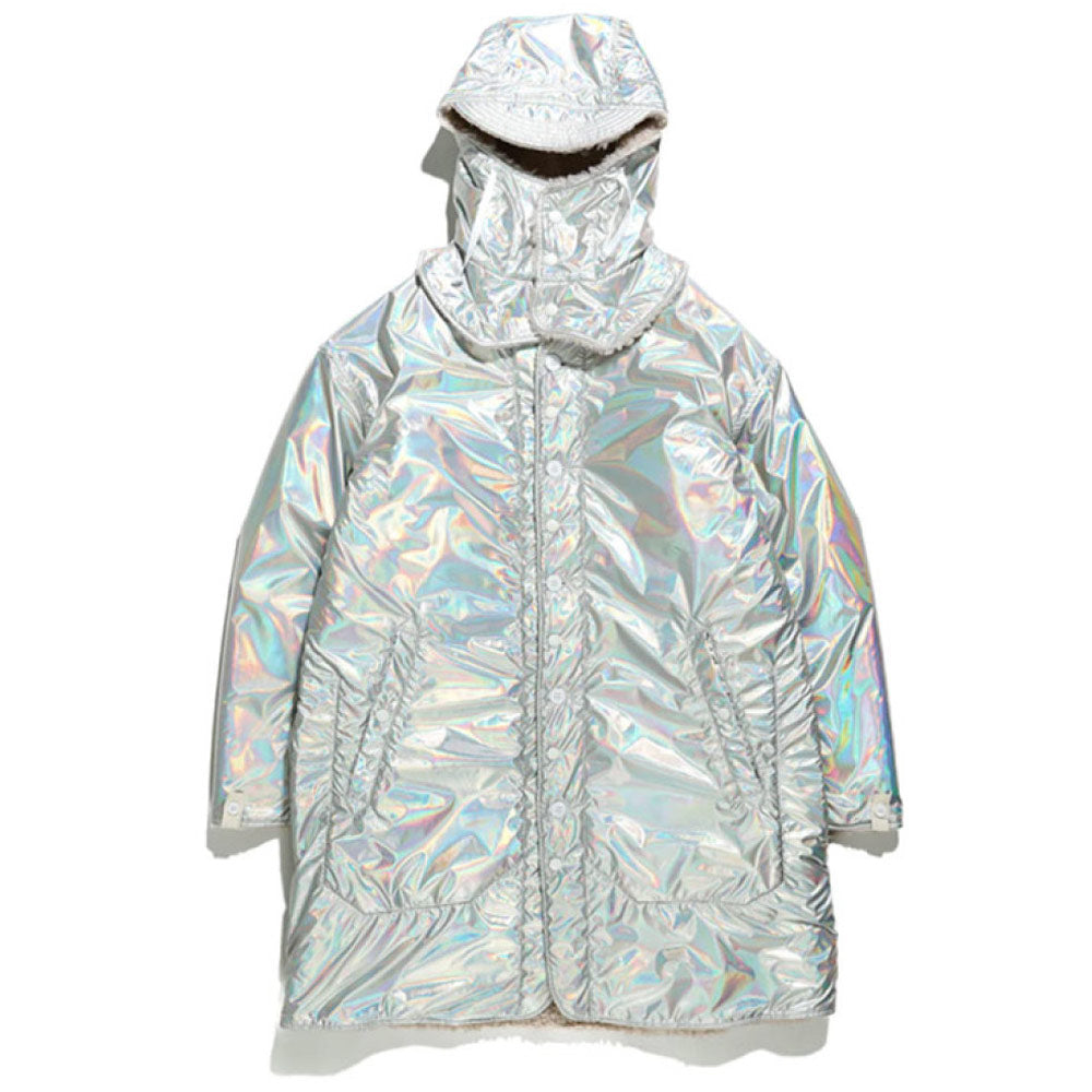 Liner Poly Refrective Taffeta Jacket 'Silver'