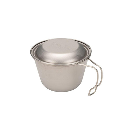 Snow Peak | Deep Titanium Backpacker'S Cup With Lid