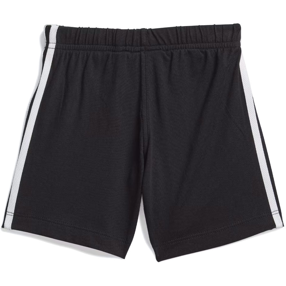 Adidas | Kid's Trefoil Shorts Tee Short Sleeve Set 'White / Black'