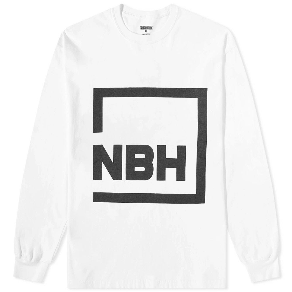 Neighborhood | NH Tee Long Sleeve-8 T-Shirts 'White'