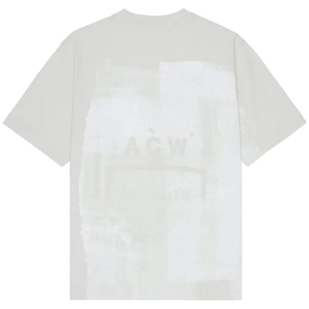 Knitted Brushstroke T-Shirt 'Bone'