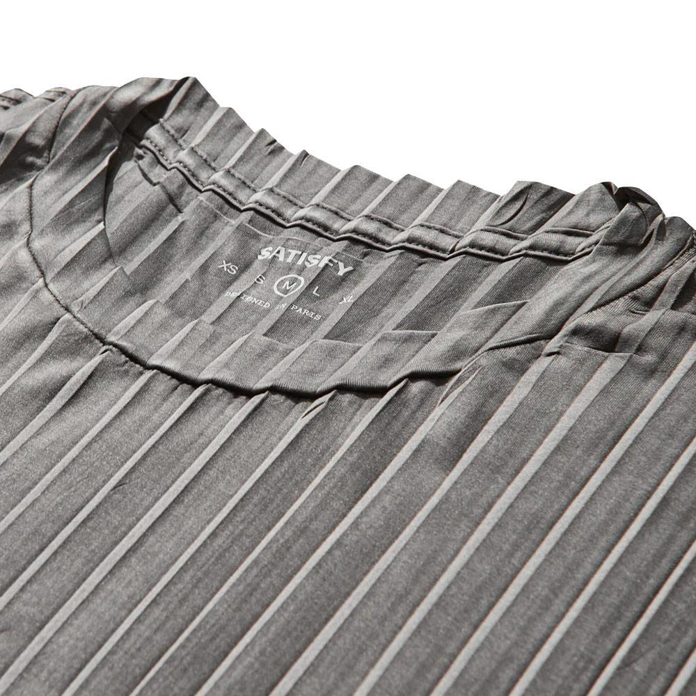 SATISFY | Auralite™ Pleated T-Shirt 'Black'